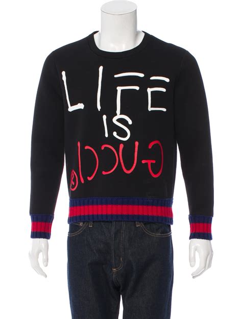 life is gucci sweatshirt|gucci inspired sweatshirt.